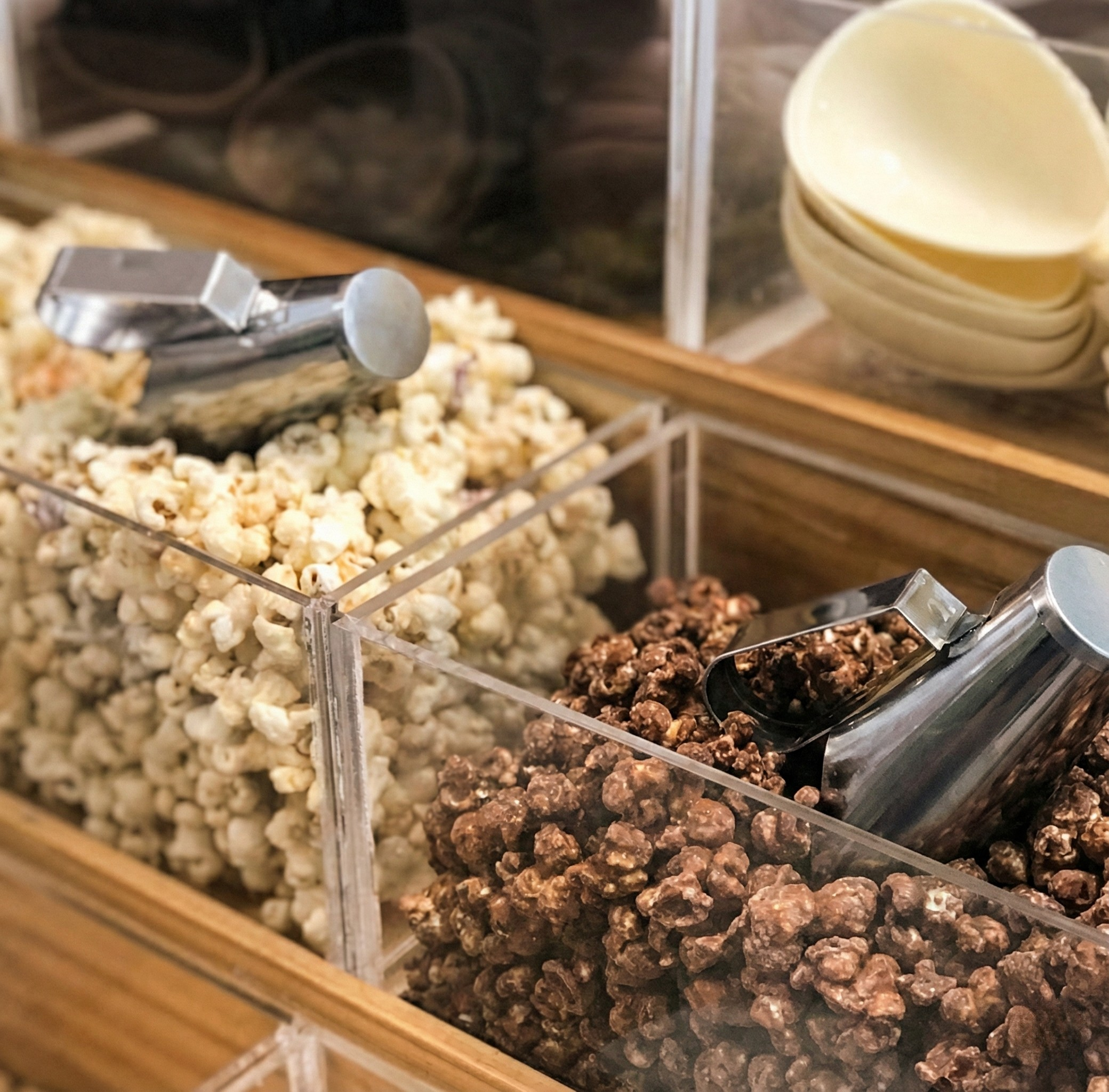 Pipoca gourmet close